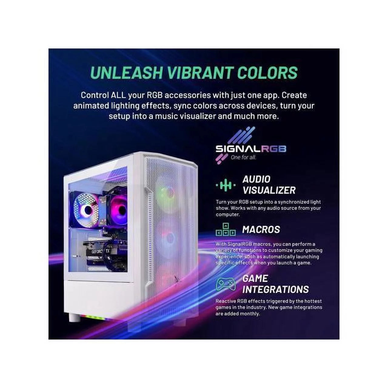 Gaming PC Desktop Intel Core i5, RTX 4060, 1TB SSD, 16GB RAM, Windows 11 M9558