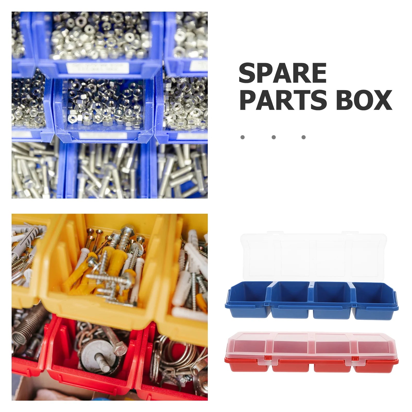Screw and Nail Organizer Storage Box R182