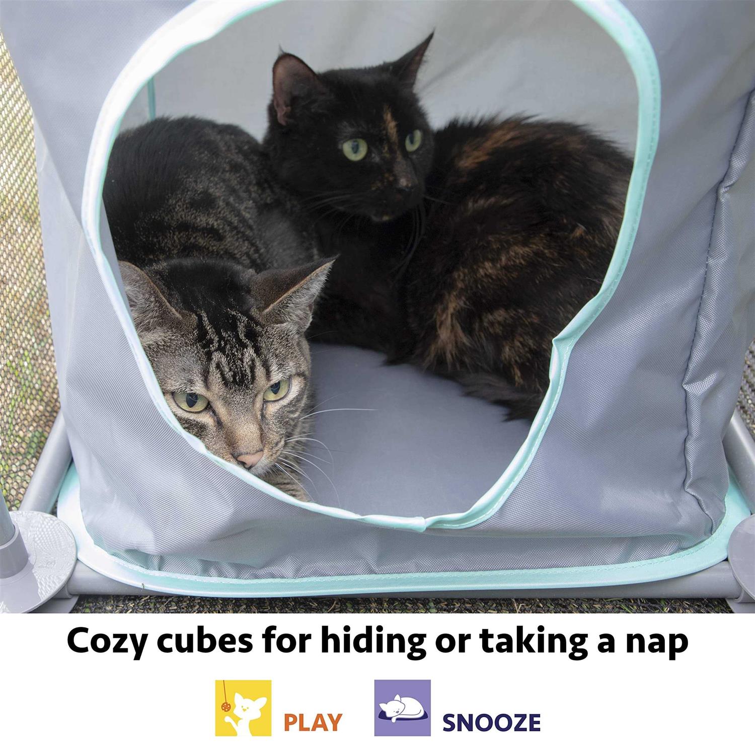 Indoor Outdoor Cat Furniture with Scratching Posts O27135