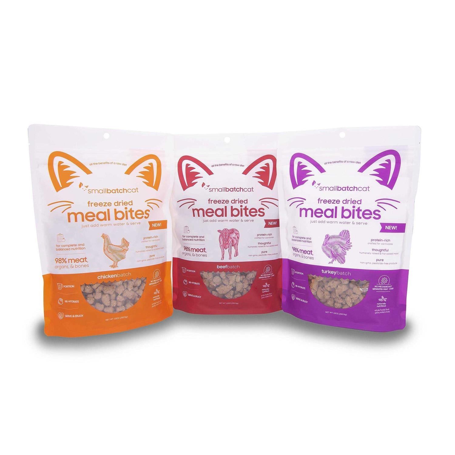 Freeze-Dried Chicken Cat Meal Bites, 10 oz V6633