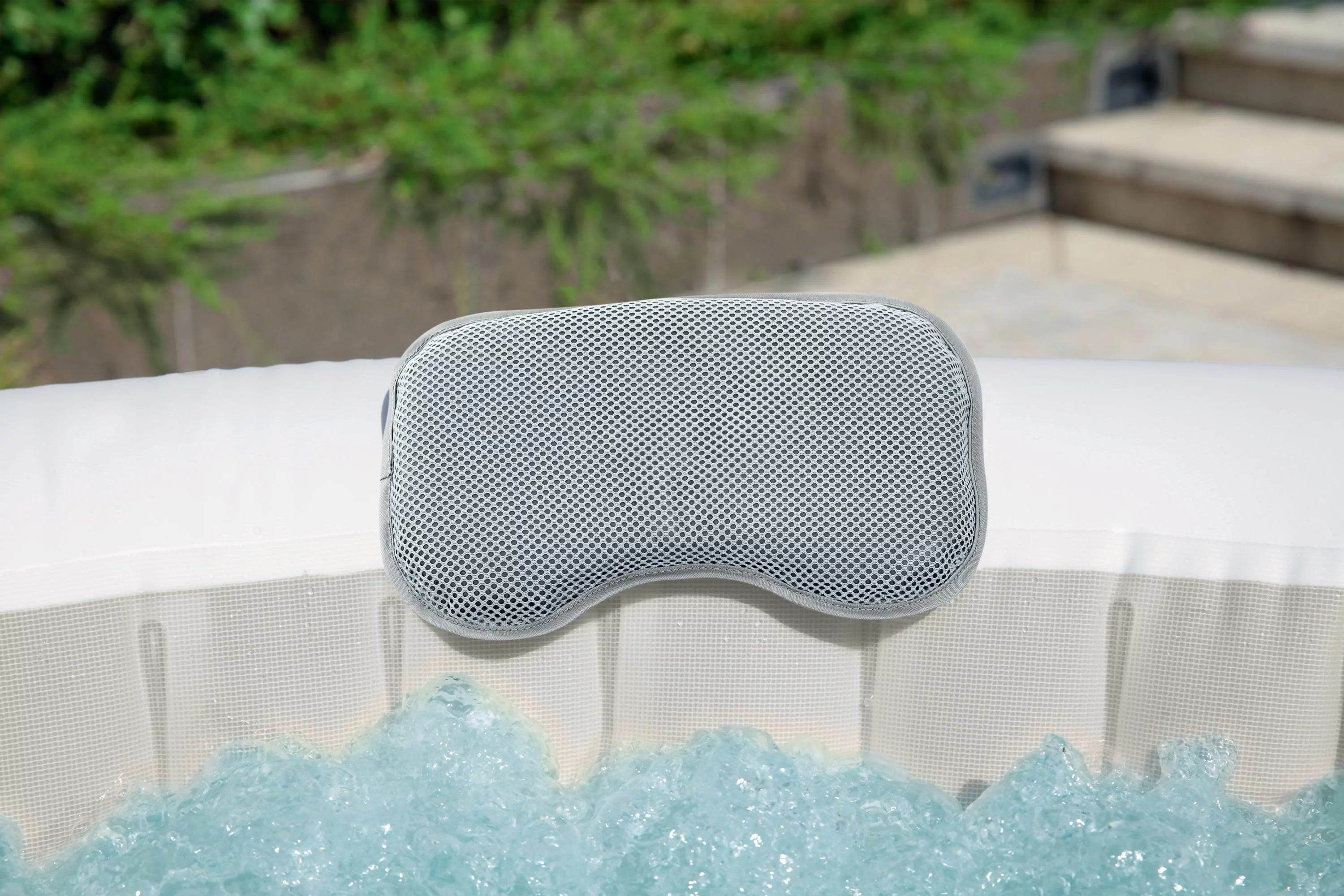 Inflatable Hot Tub with LED Lights, 104°F Max A613621
