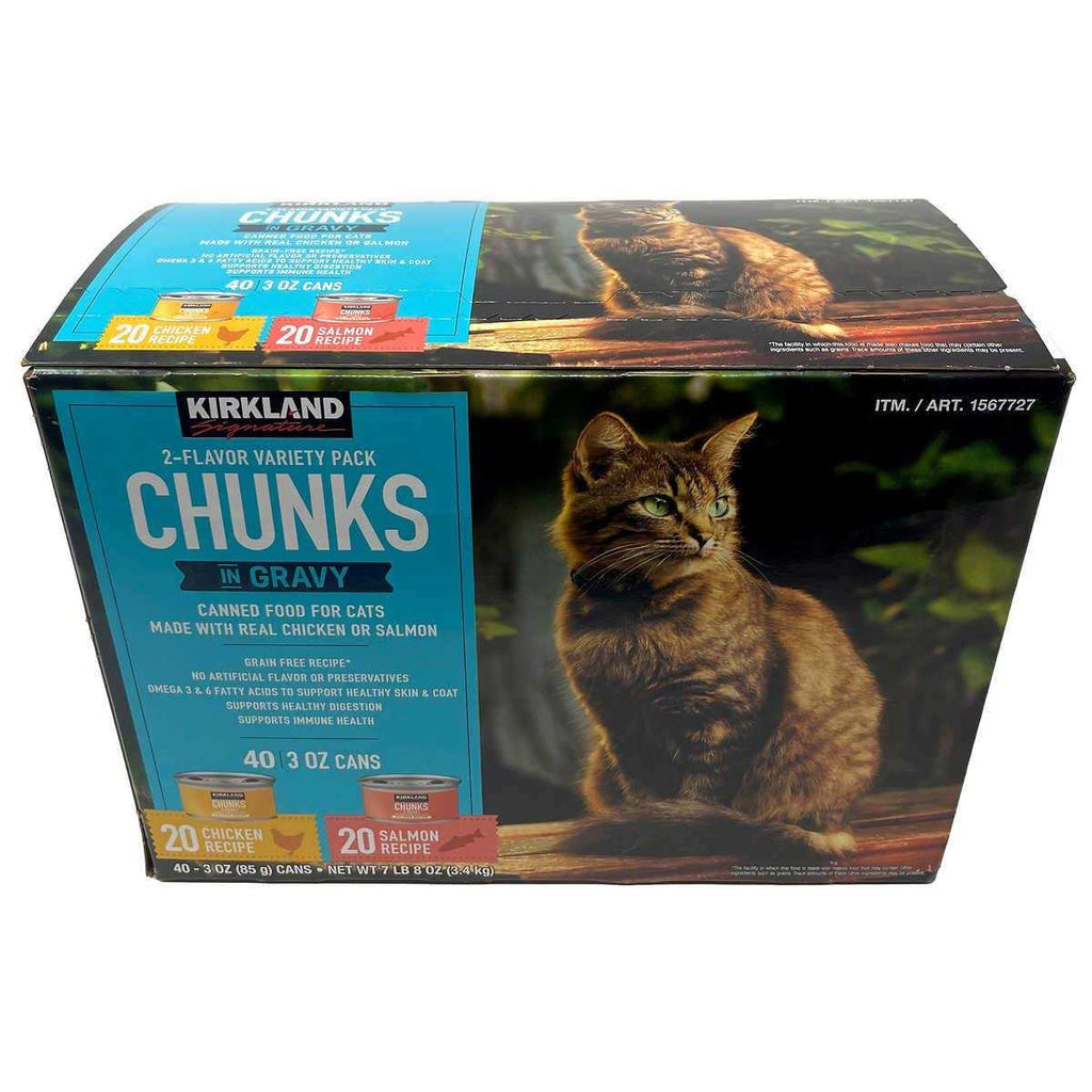 Chunks in Gravy Canned Cat Food Variety Pack S852