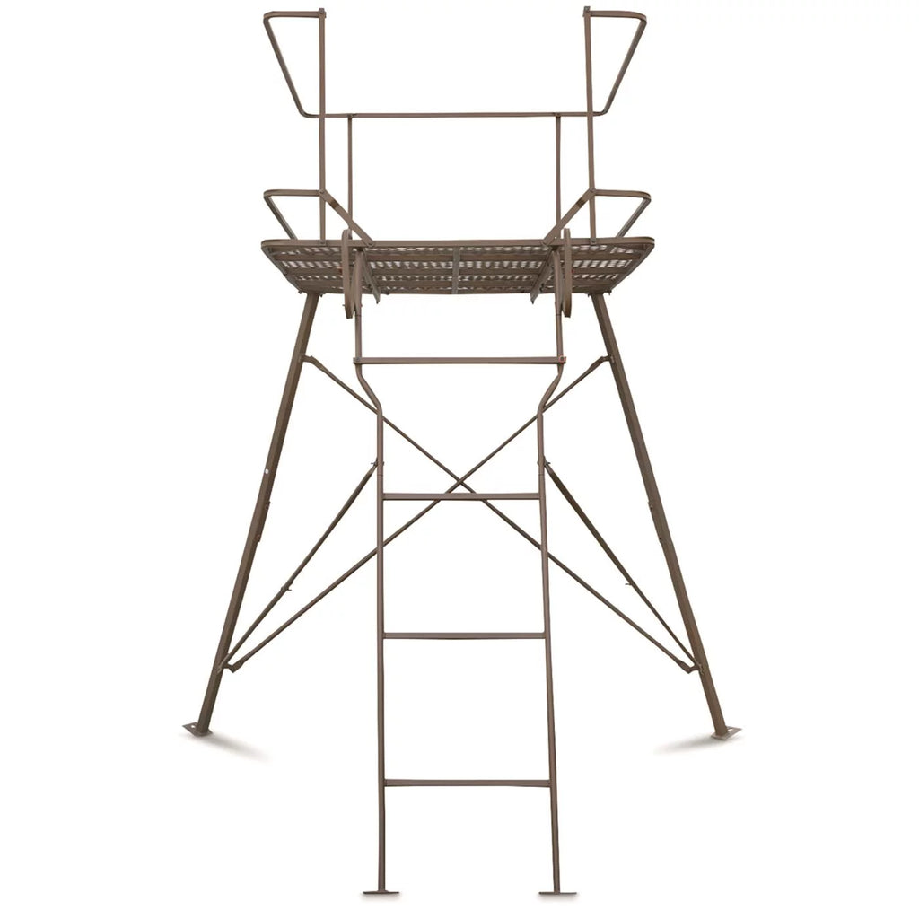 6ft Tripod Hunting Tower Blind 2-Person Elevated Stand W6429