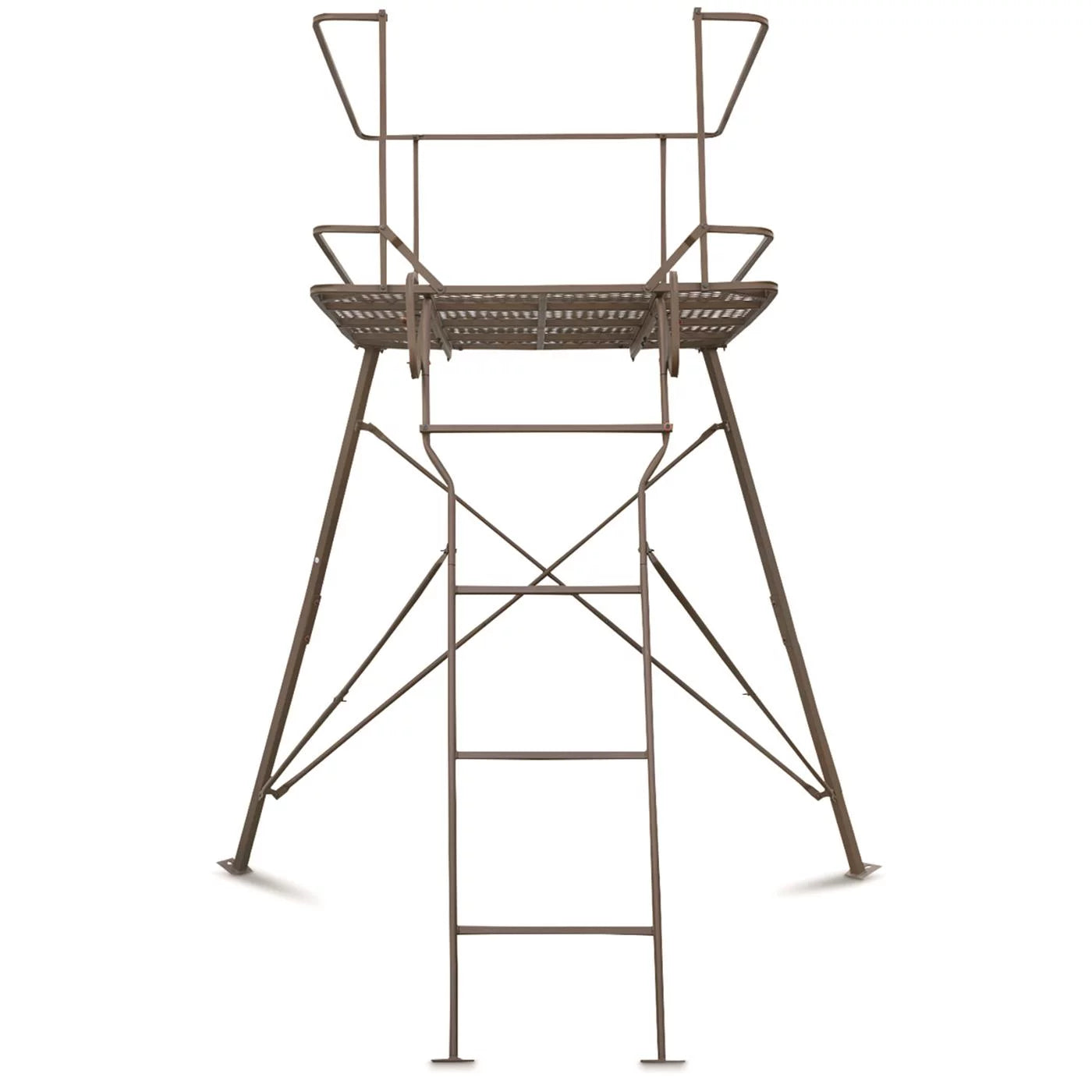 6ft Tripod Hunting Tower Blind 2-Person Elevated Stand W6429