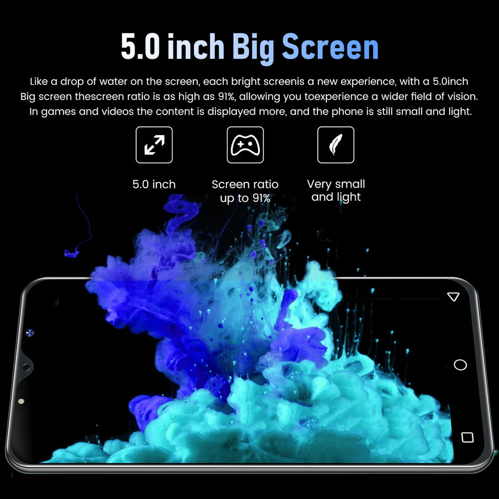 Unlocked Smartphone Dual SIM 5 Inch 3800mAh Face ID Fingerprint GSM 3G X930