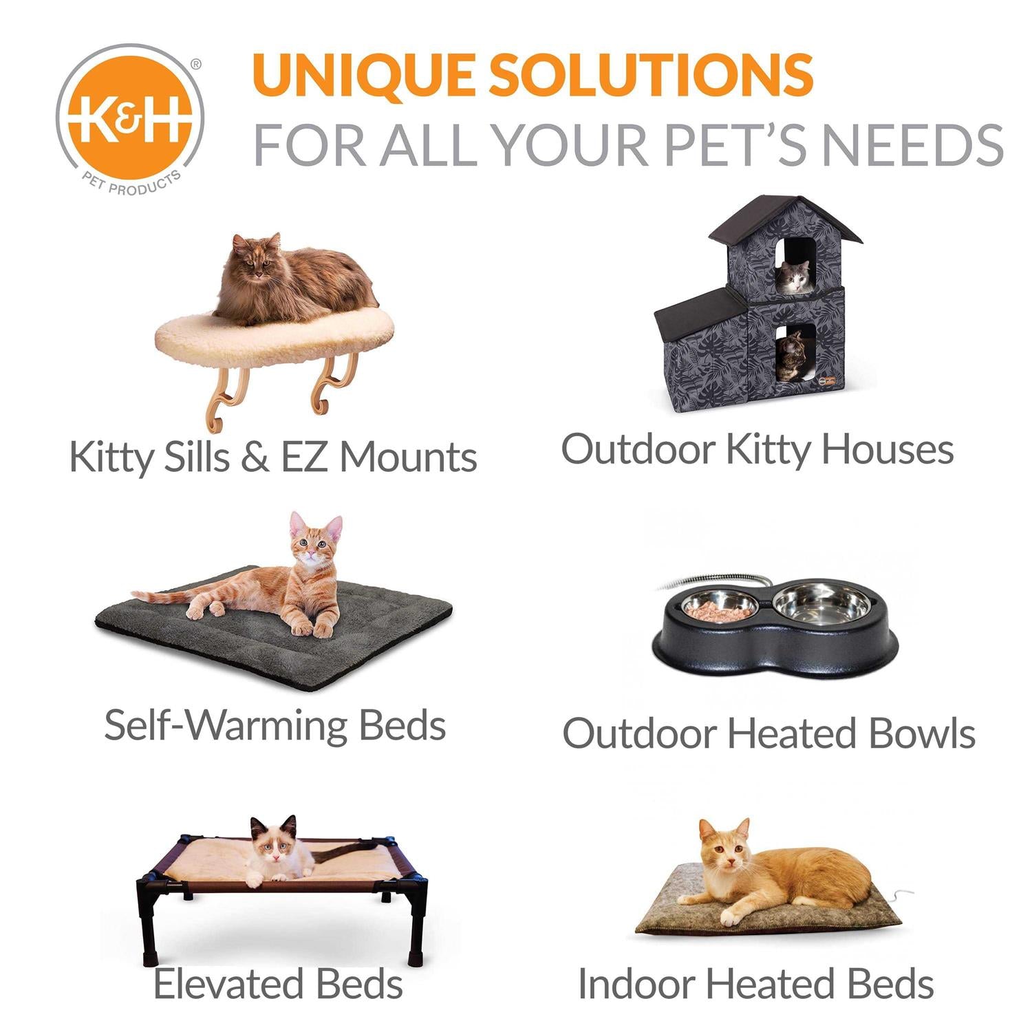 Heated Cat Bed Y56897