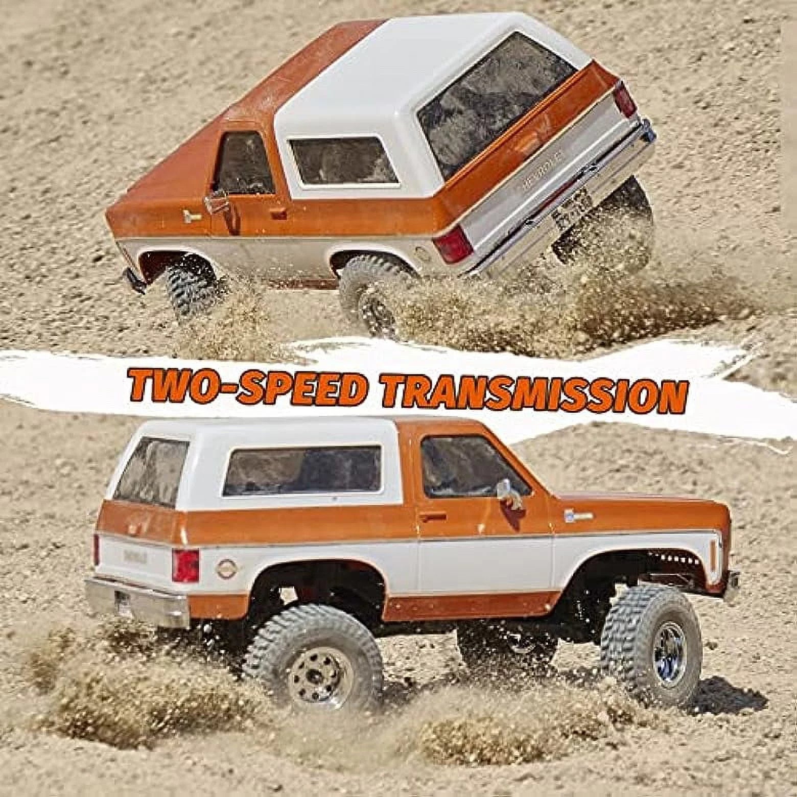 RC Crawler 4WD Off-Road Truck with LED Lights I6071