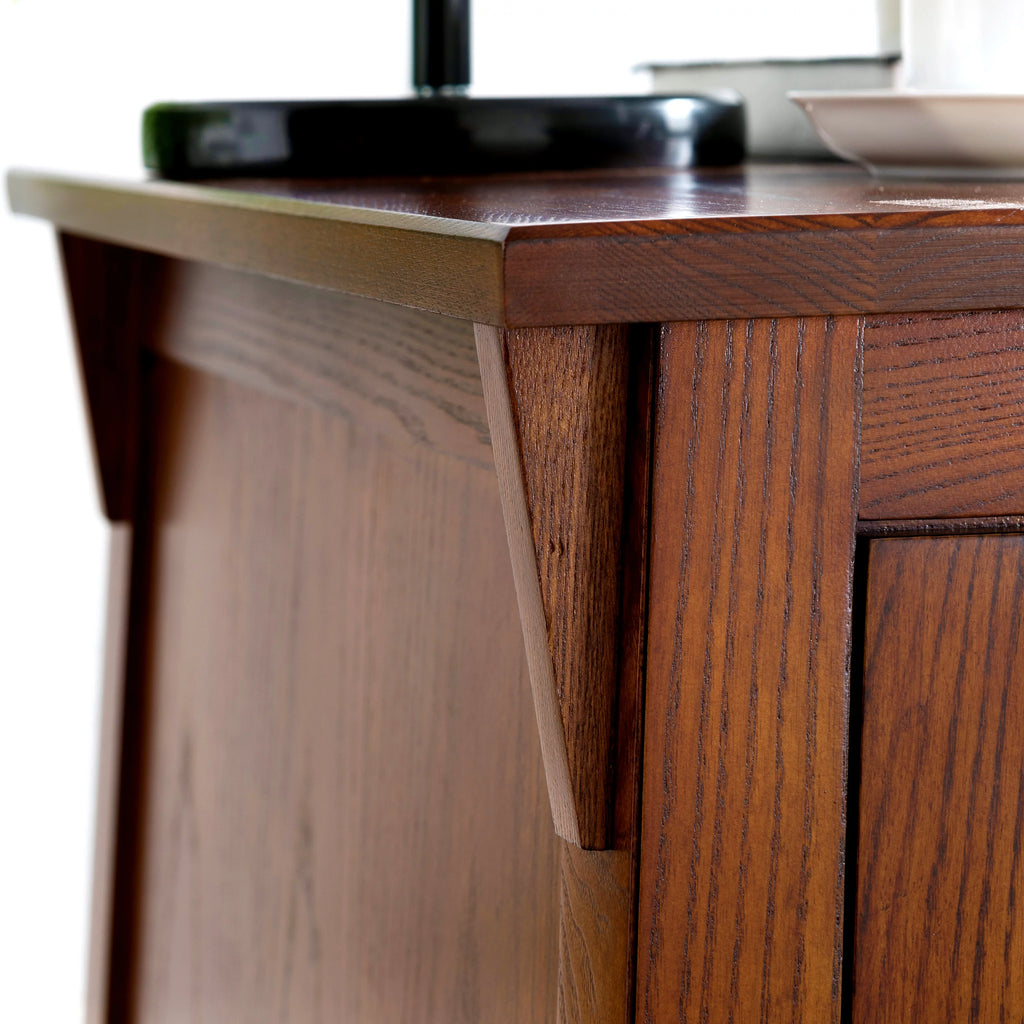 Solid Wood Mission End Table for Living Room and Bedroom Q2446