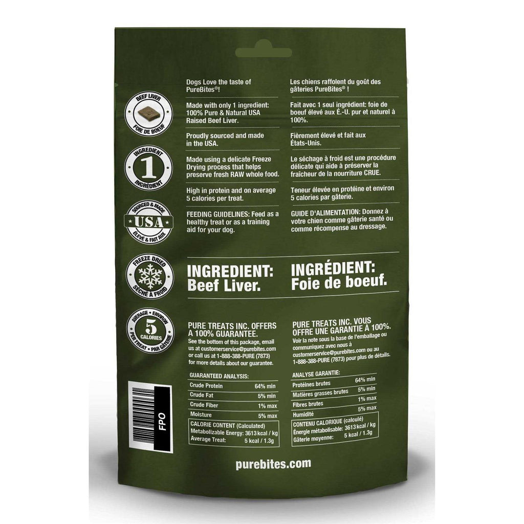 Freeze Dried Beef Liver Dog Treats T6967