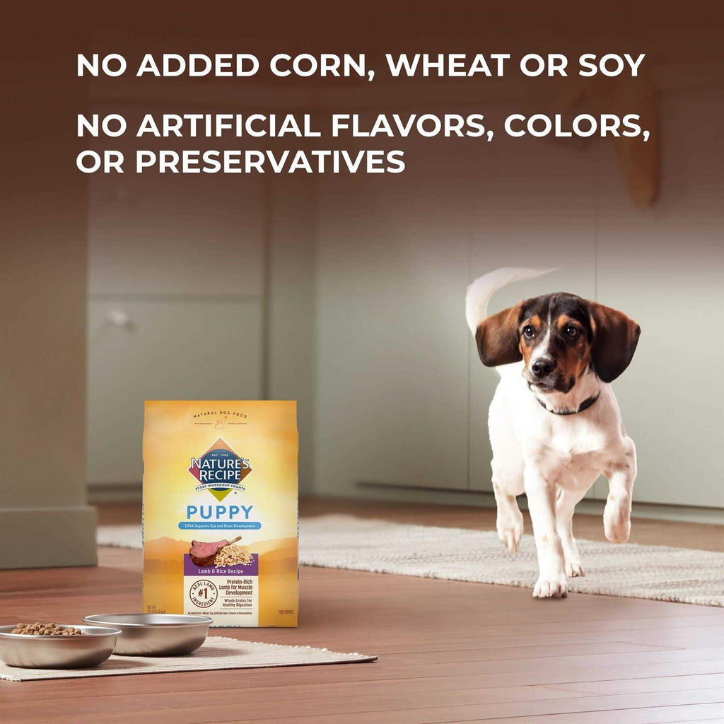 Puppy Dry Dog Food Lamb & Rice K48164