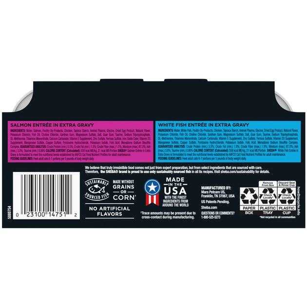Wet Cat Food with Gravy for Adult Cats Z535