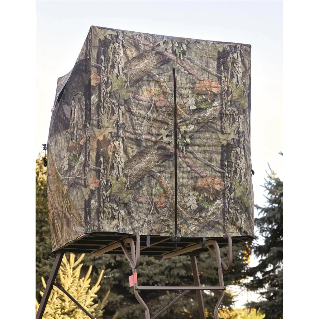 6ft Tripod Hunting Tower Blind 2-Person Elevated Stand W6429