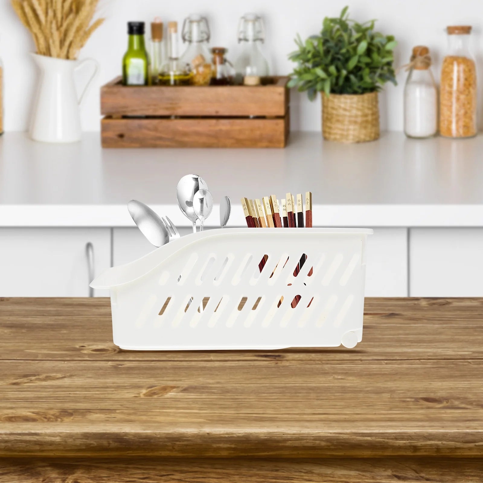 White Storage Basket Toy Bins Z421