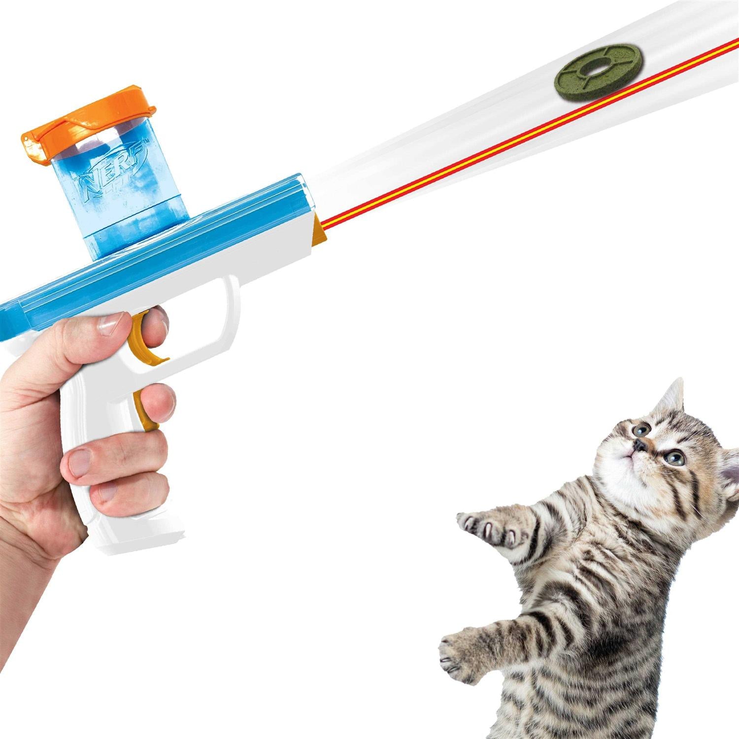 Catnip Disc Blaster Cat Toy P618505