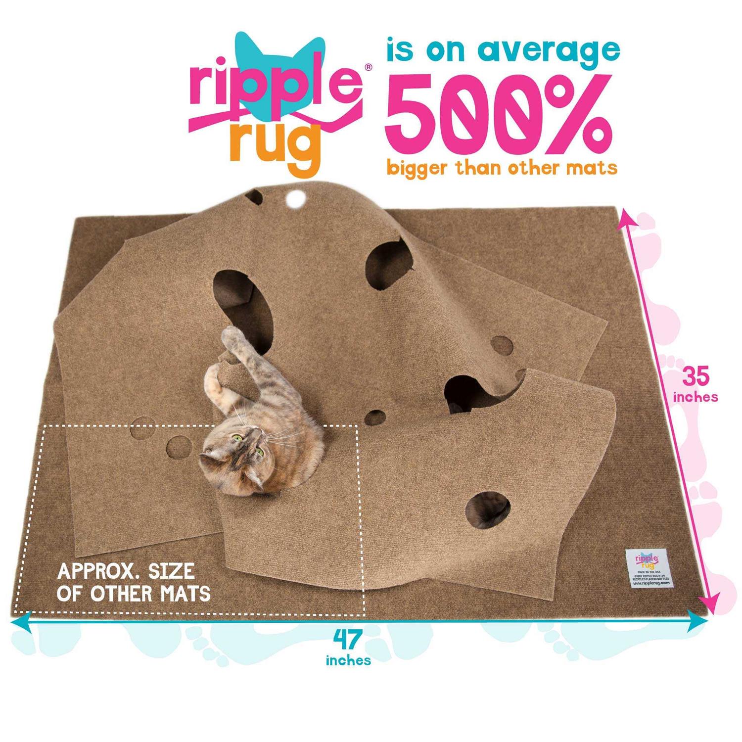 Ripple Rug Cat Activity Play Mat R925307