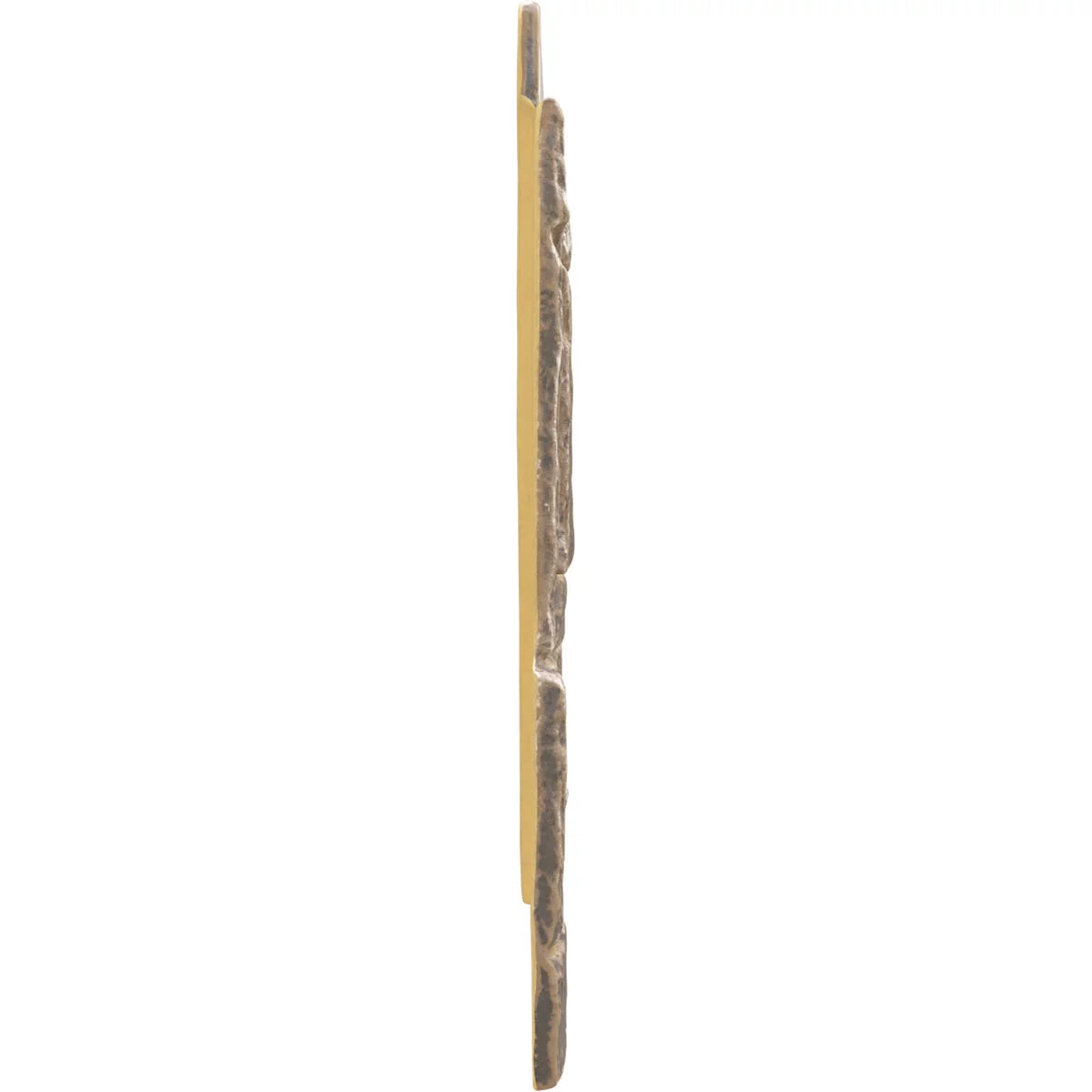 49"W x 24 1/2"H Stacked Stone Faux Siding Panel P52129