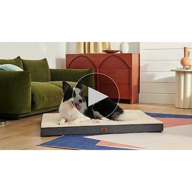 Orthopedic Waterproof Dog Bed for Large Dogs with Removable Washable Cover X84912