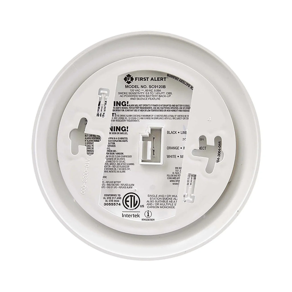 Hardwired Smoke & Carbon Monoxide Detector 2-Pack W8924