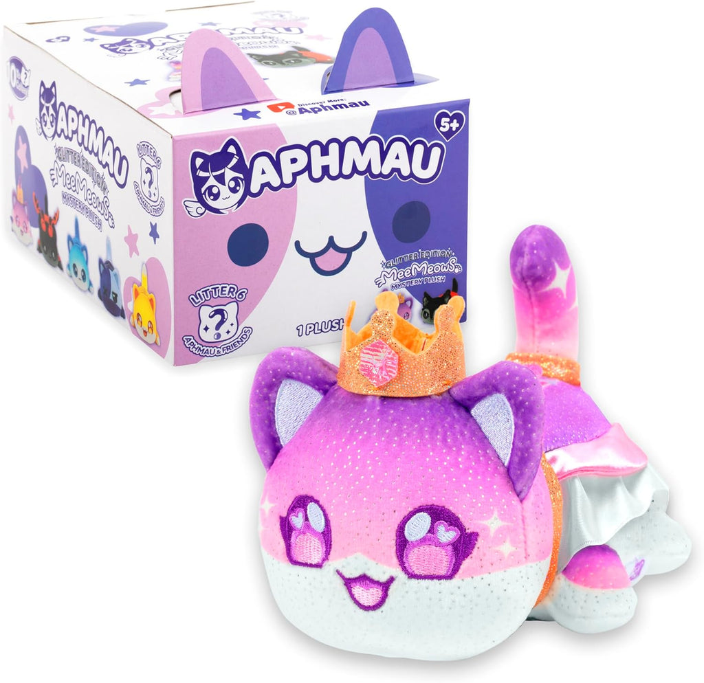 MeeMeow Mystery Plush Series 6 – Blind Box, 1 of 8 Possible F336