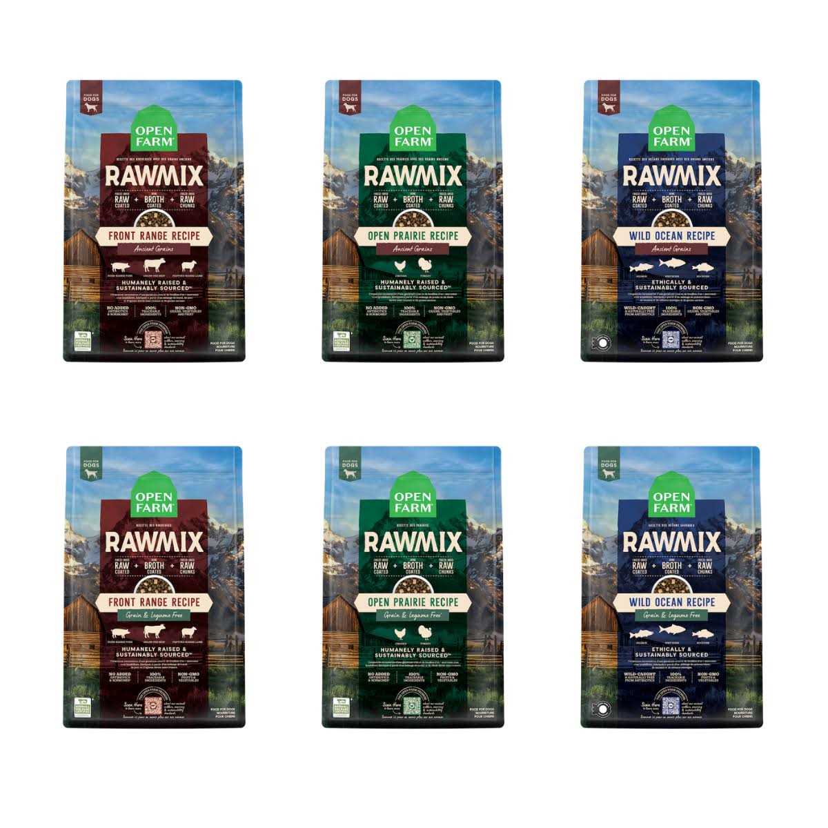 Ancient Grains RawMix Dog Food R31550
