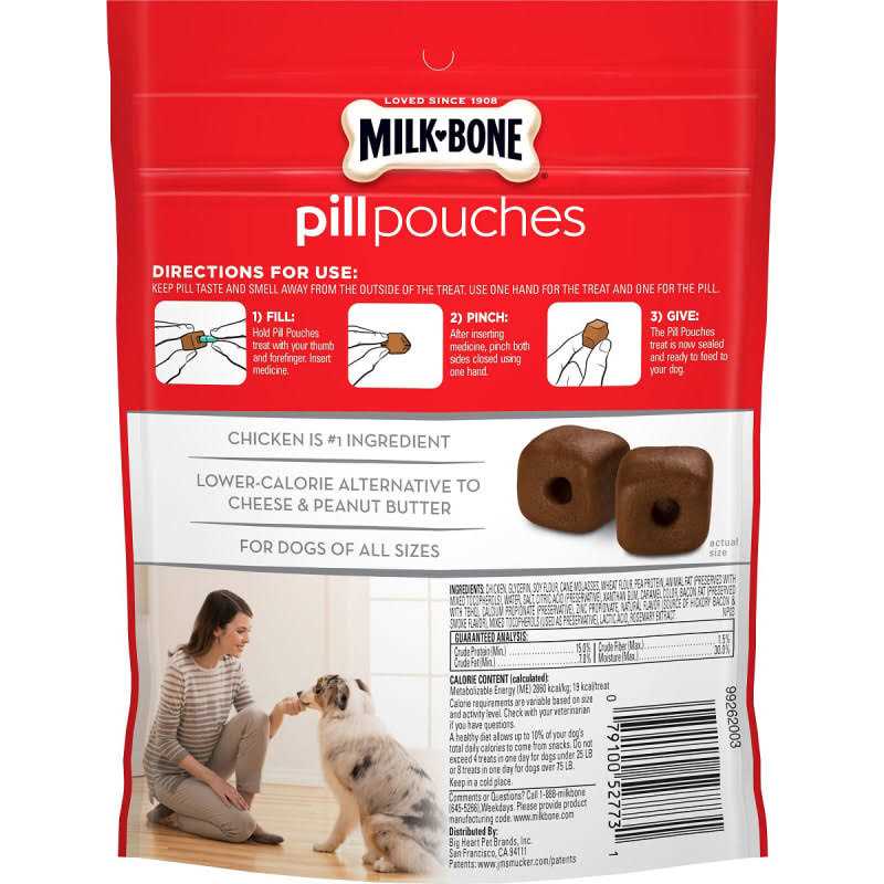 Pill Dog Treats Pouches W9330