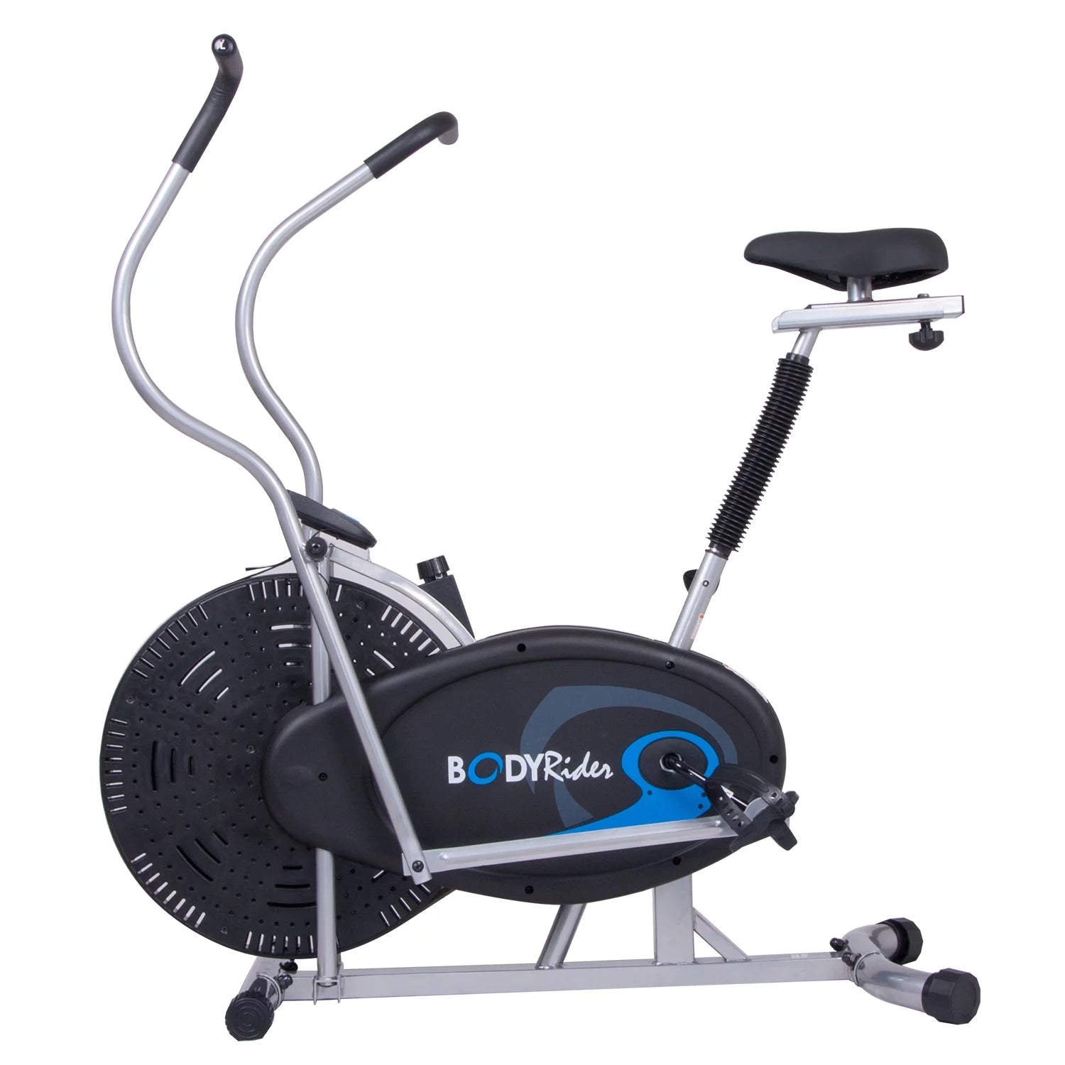 Upright Exercise Fan Bike with Softer Seat for Home Gym J98288