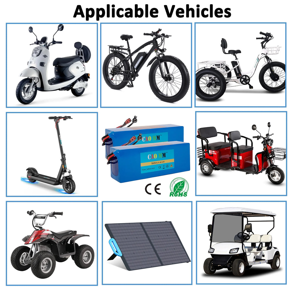 48V 20Ah Lithium Ebike Battery with Charger O86980
