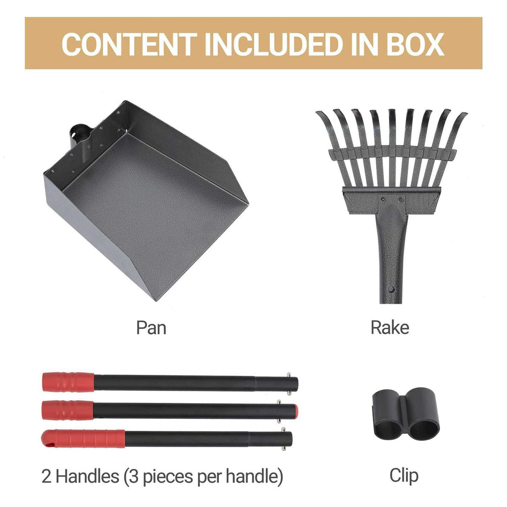 Dog Poop Tray and Rake Set C55074