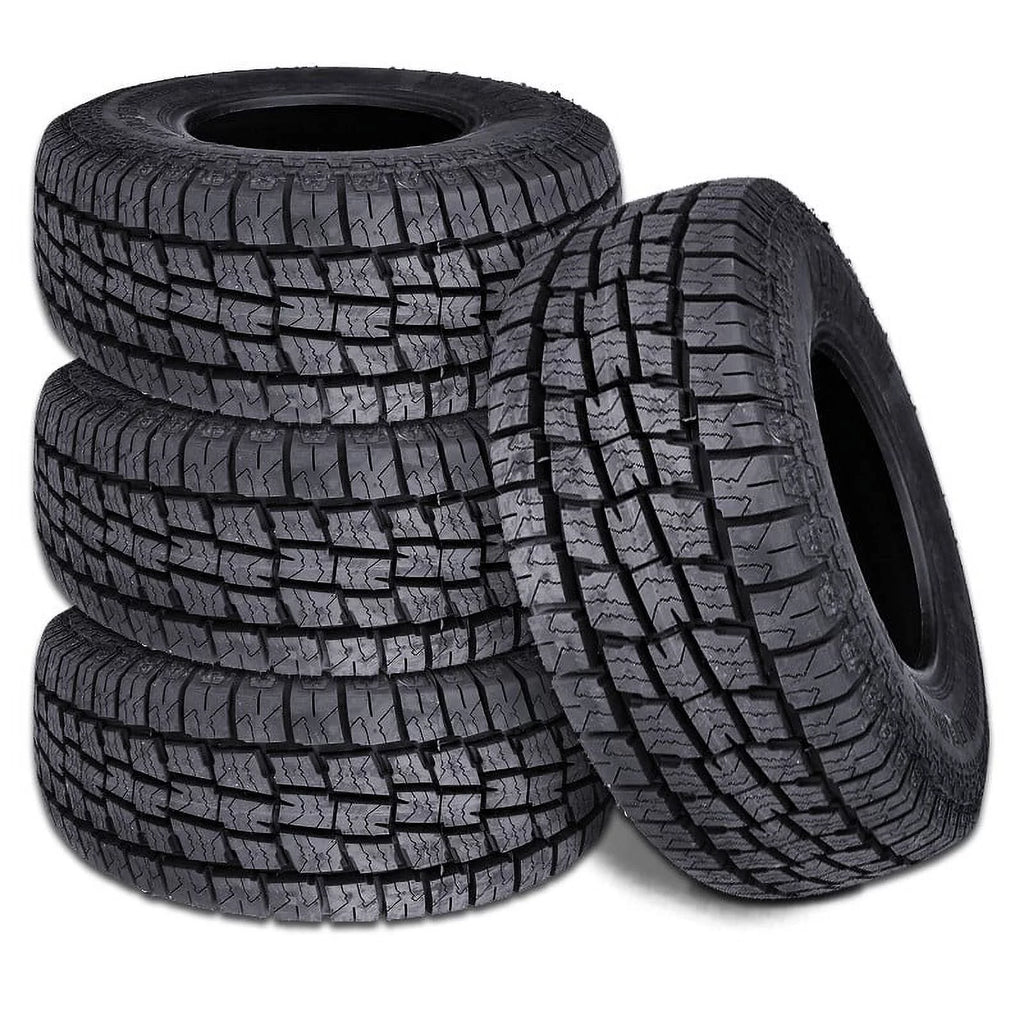 Set of 4 Lionhart Lionclaw ATX2 LT 225/75R16 All Terrain Tires [Load Range E, 10 Ply] LHSTATX1675030 / 225/75/16 / 2257516 Fits: 2010-16 Jeep Wrangler Unlimited Sport, 2003-04 Jeep Grand Cherokee Laredo