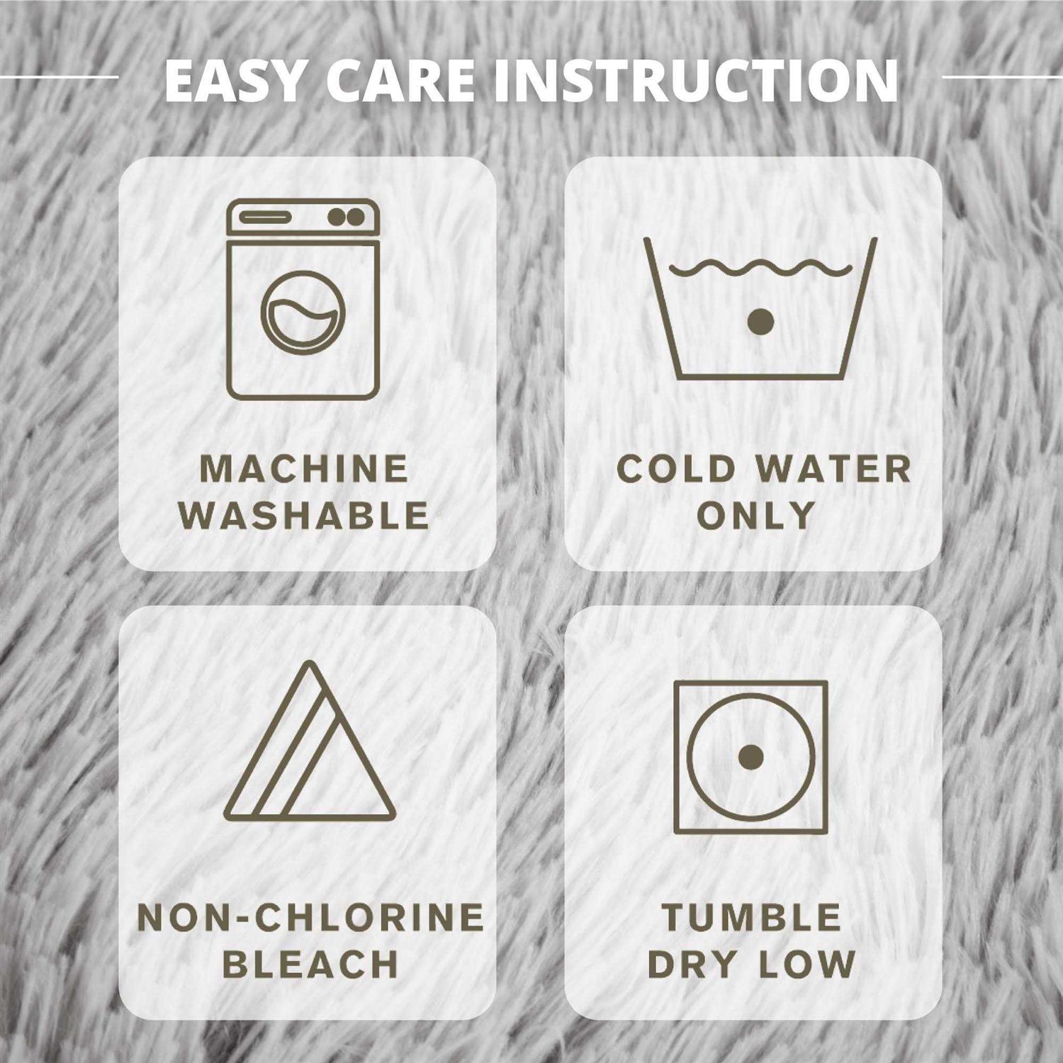 Cat Bed Cave Soft Faux Fur Hooded Blanket for Indoor Pets G523618