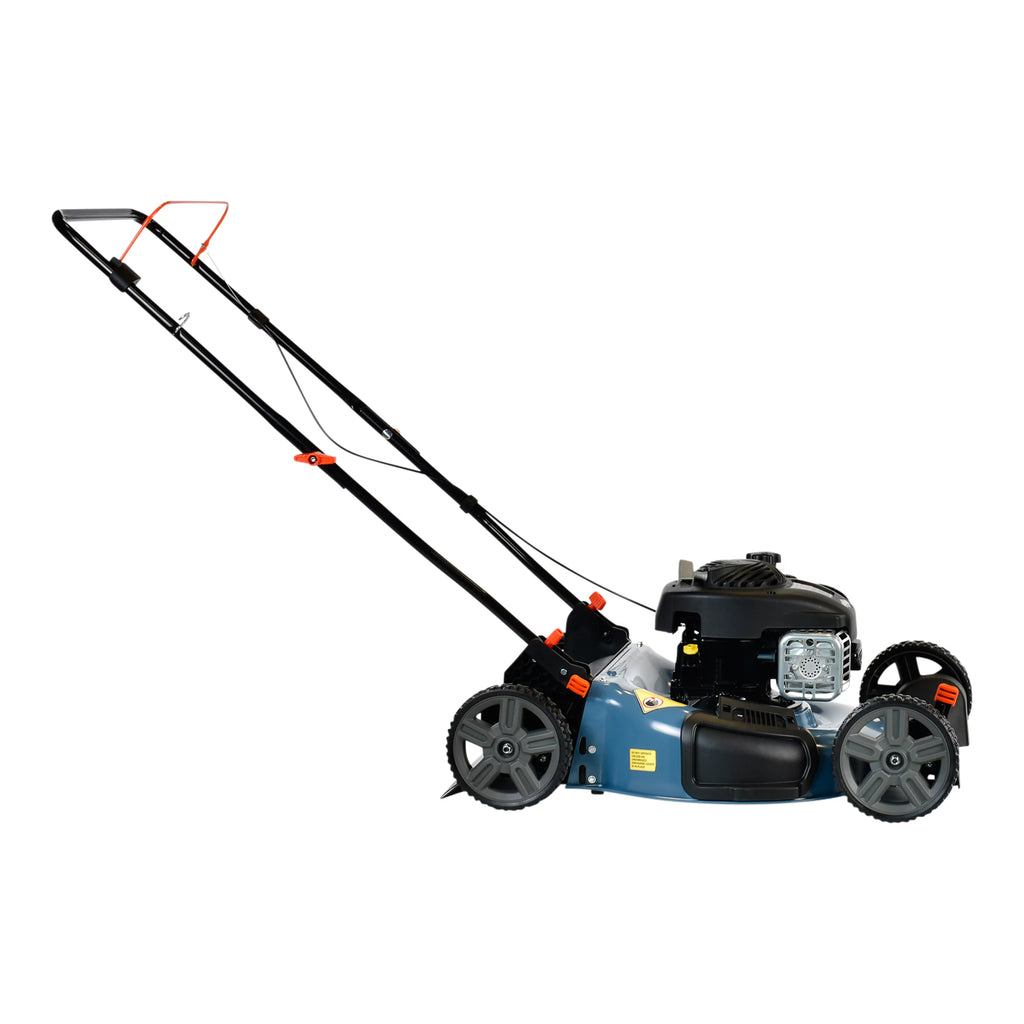 21-Inch 125cc Gas Push Lawn Mower with Mulch & Side Discharge S272