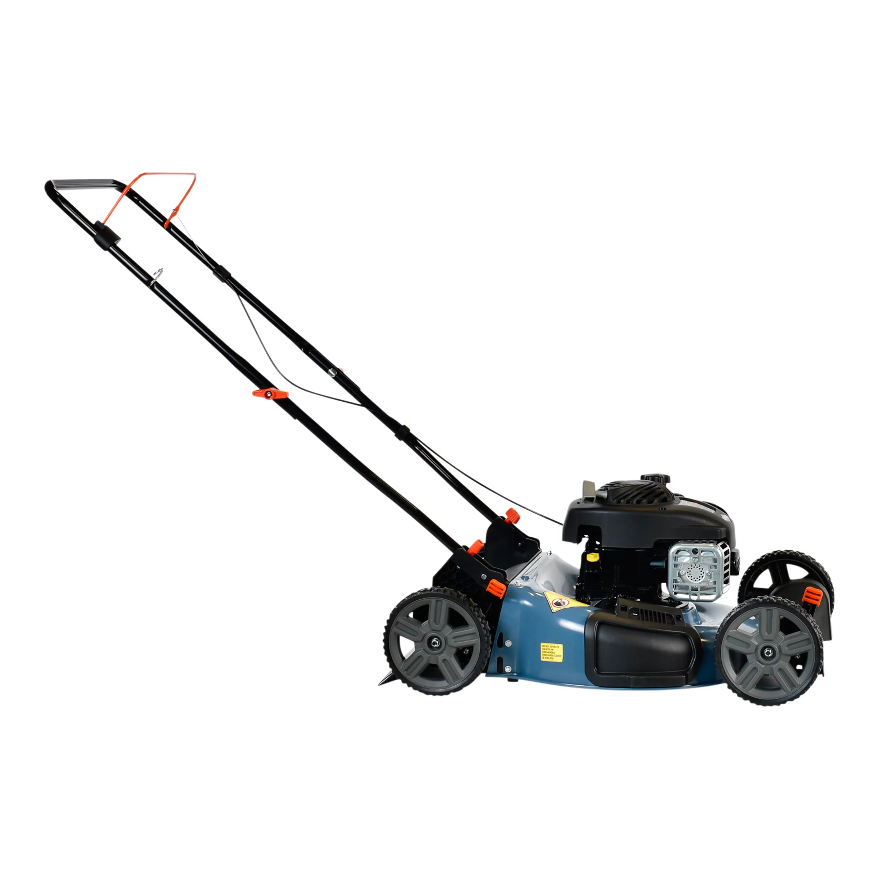 21-Inch 125cc Gas Push Lawn Mower with Mulch & Side Discharge S272