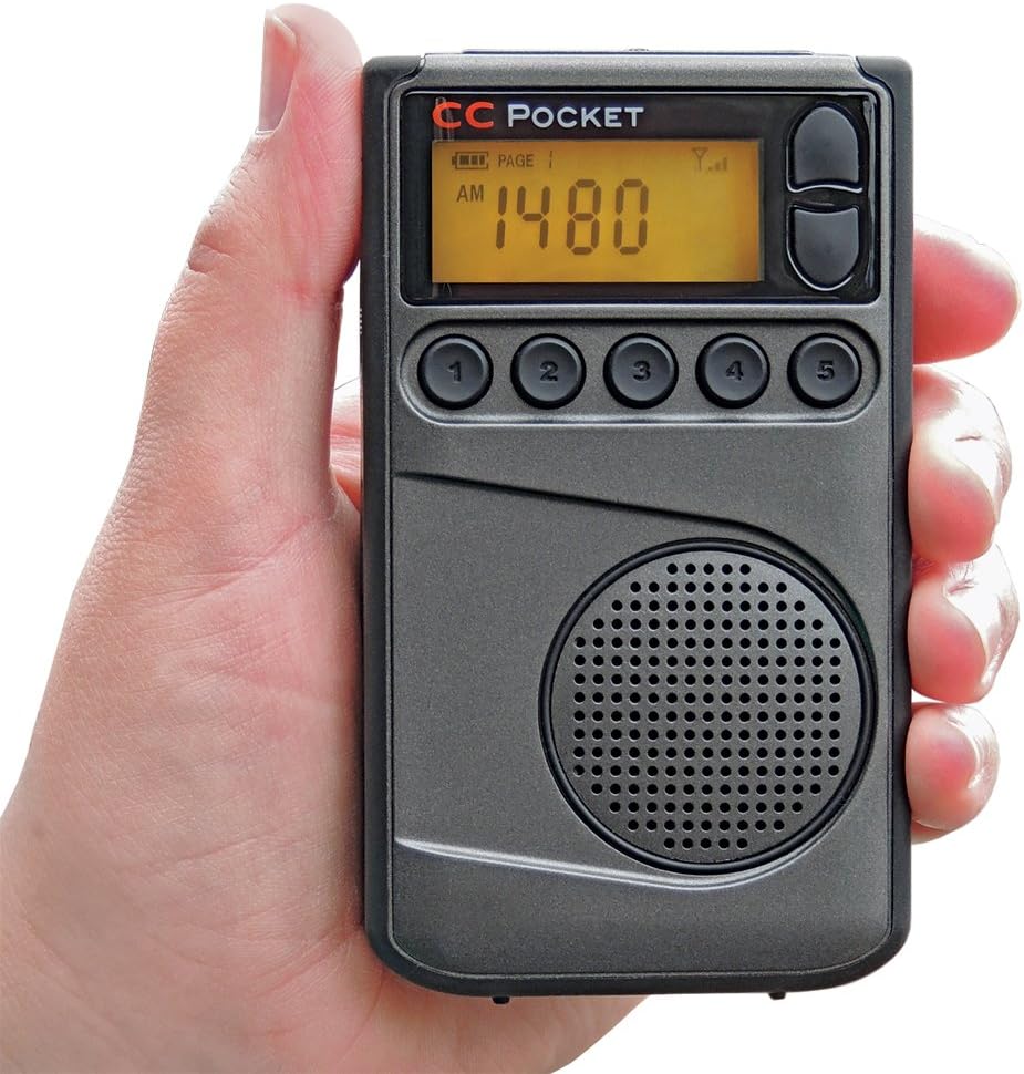 AM FM NOAA Weather Radio with Clock and Sleep Timer I612