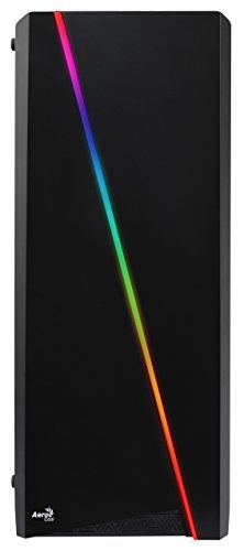 Mid Tower PC Case with Acrylic Side Window, Black W1965