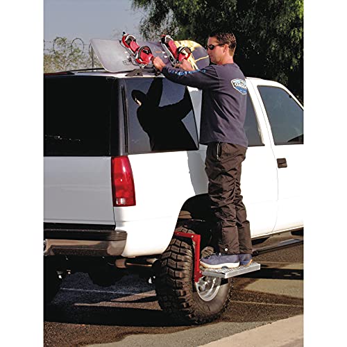 Heavy Duty Tire Step for Truck and SUV, Non-Slip Steel, Fold Flat I812