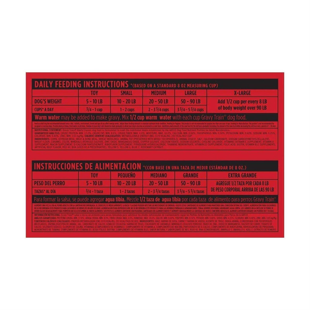 Beefy Classic Dry Dog Food Q29986