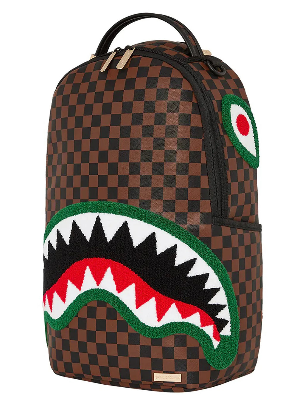 Chenille Backpack, Brown X2664