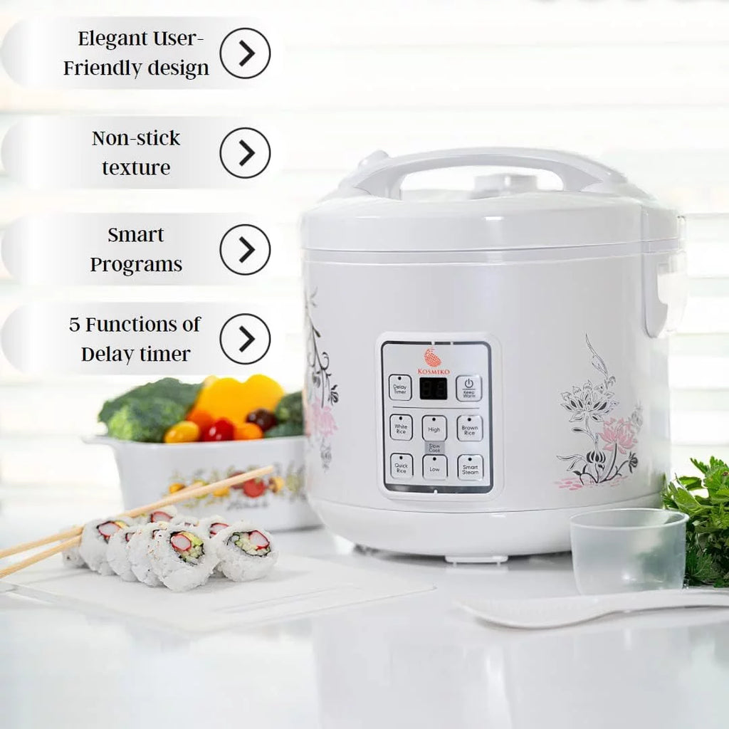 Rice Cooker and Vegetable Steamer 20 Cup S1526
