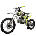 X-Pro Brand New 125cc Gas Pit Dirt Bike with 4 Manual Transmission, Kick Start, Big 19"/16" Tires