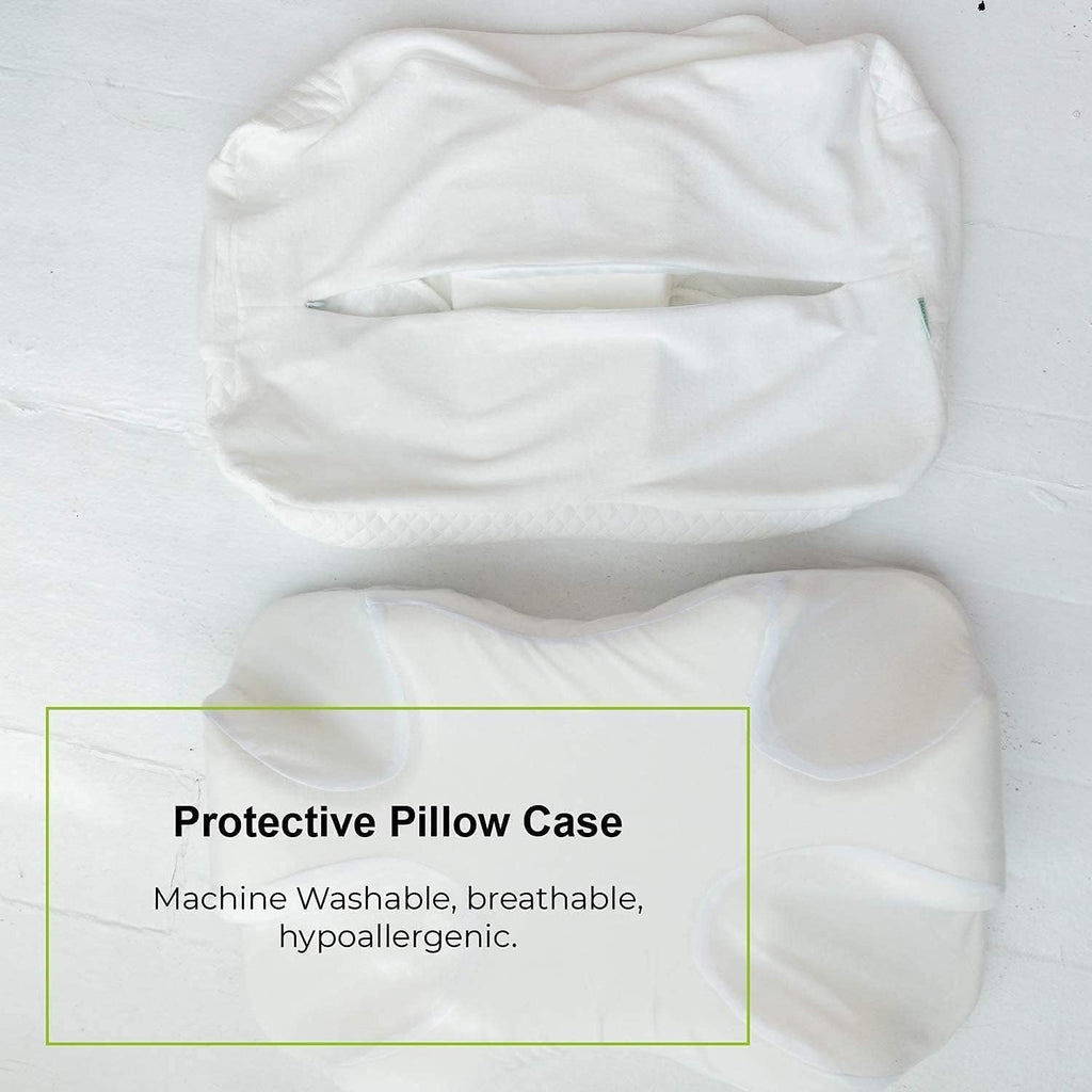 CPAP Pillow Bundle with Cooling Fabric Case for Side Sleepers Z760