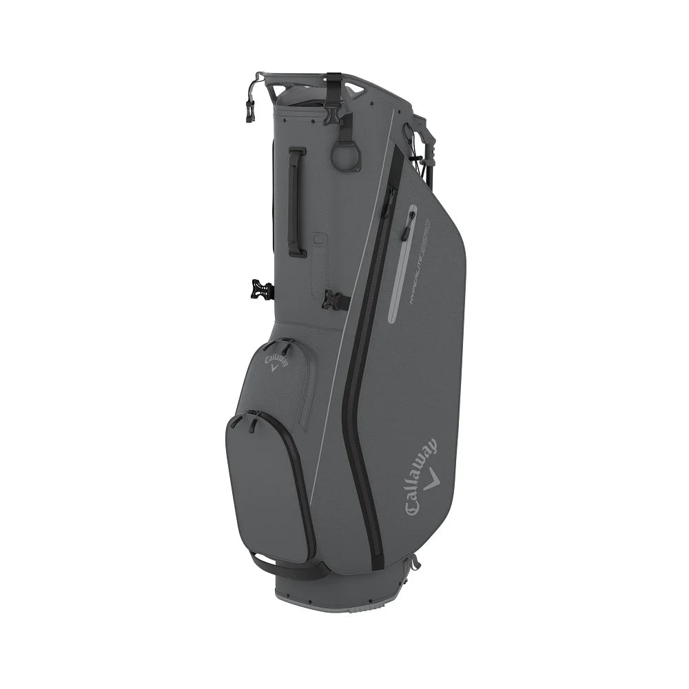 NEW Callaway Golf 2024 Hyper-Lite Zero Stand Bag 4-Way Top - Graphite