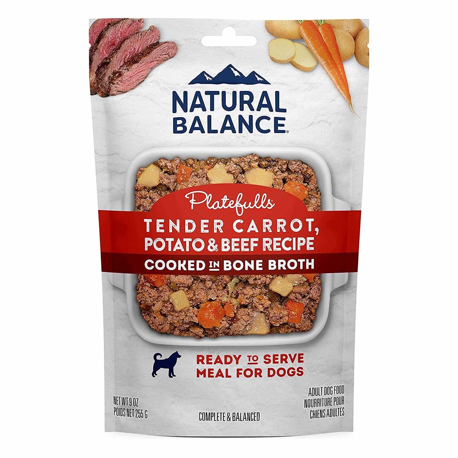 Natural Balance Platefulls Tender Beef &amp; Potato Recipe Wet Dog Food - Pet Supplies online store