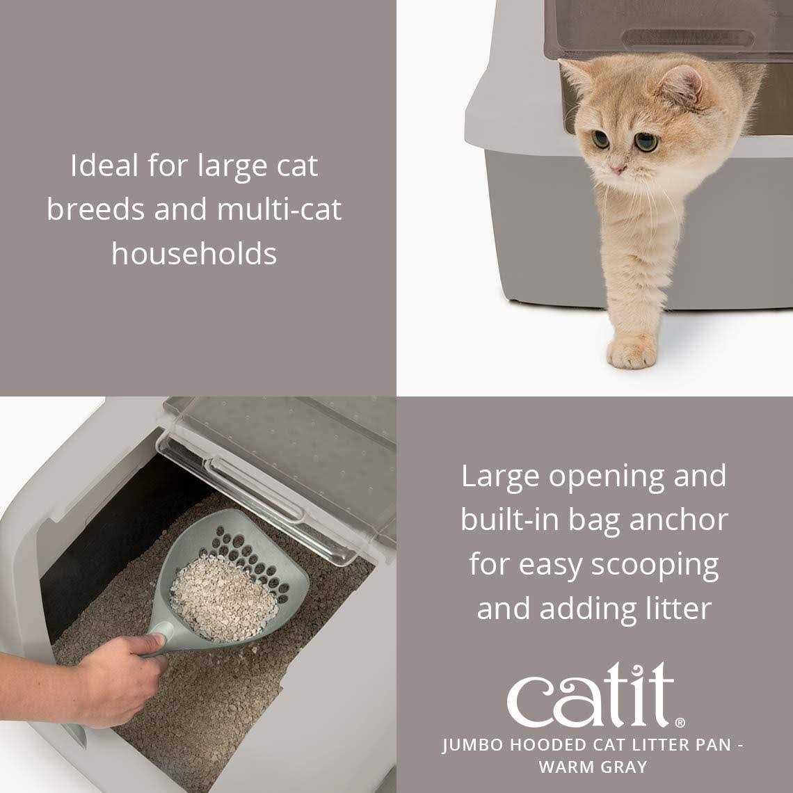Hooded Cat Litter Pan E126876