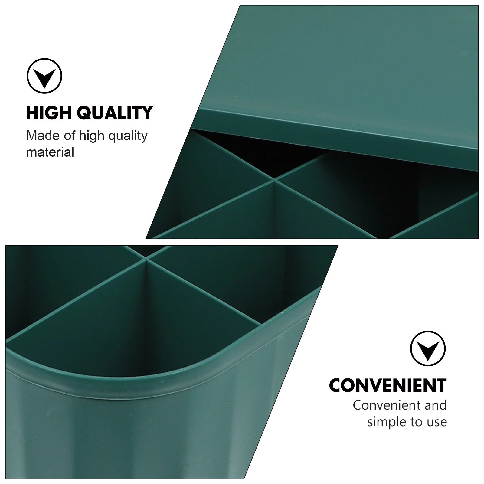 Underwear Drawer Storage Organizer Bin Box Green Z3923