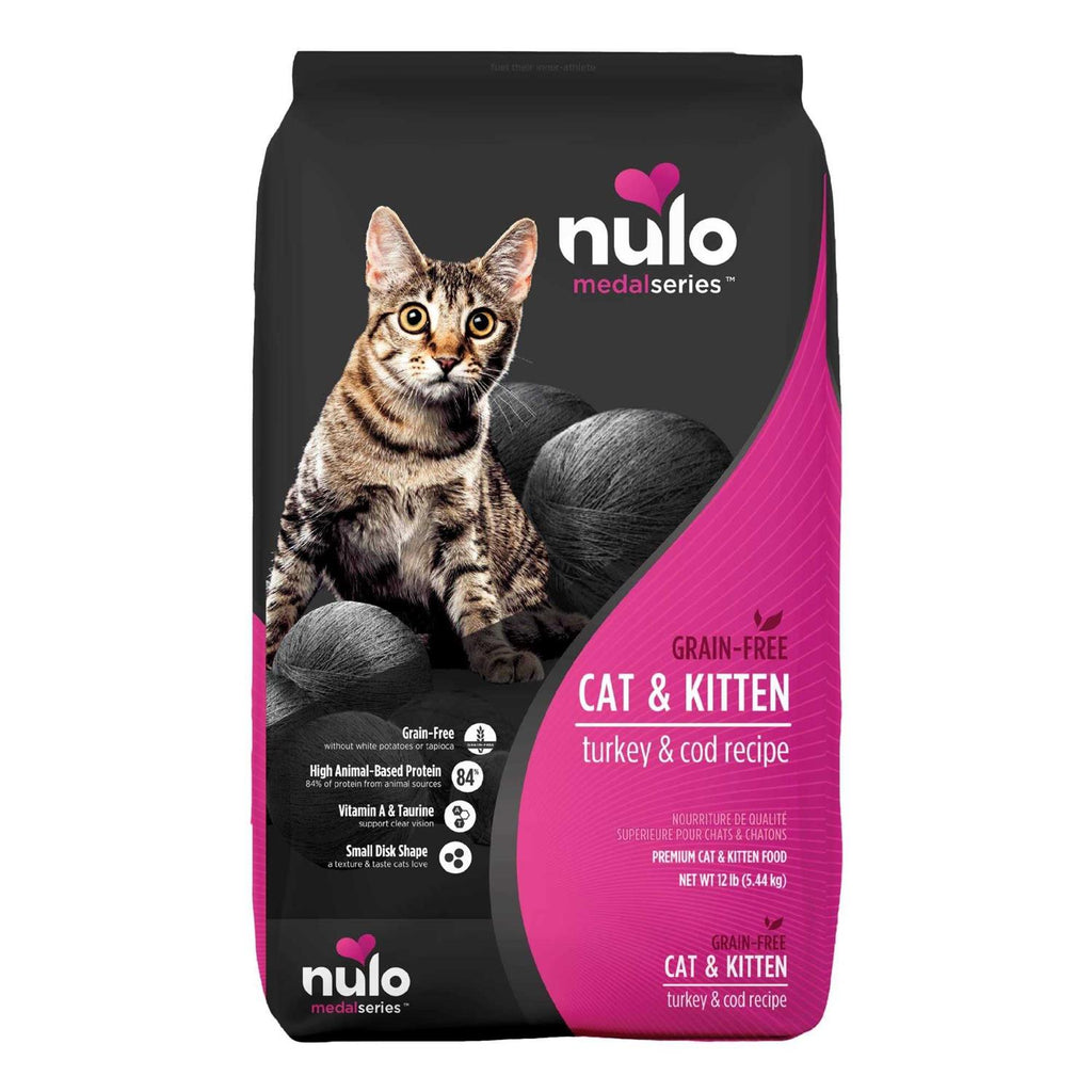 Grain-Free Turkey & Cod Dry Cat & Kitten Food C568430