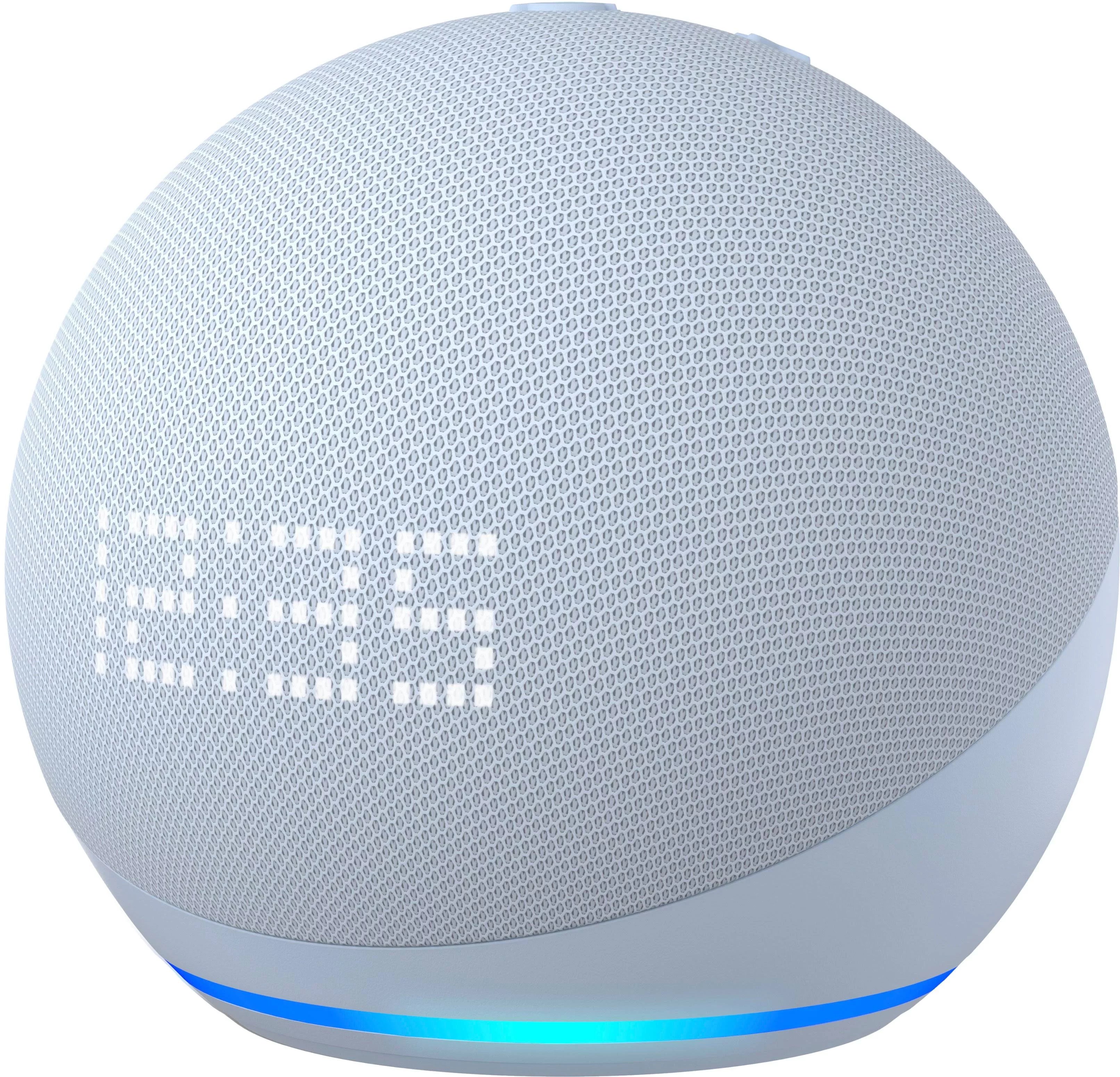 Smart Speaker with Clock and Alexa I76456