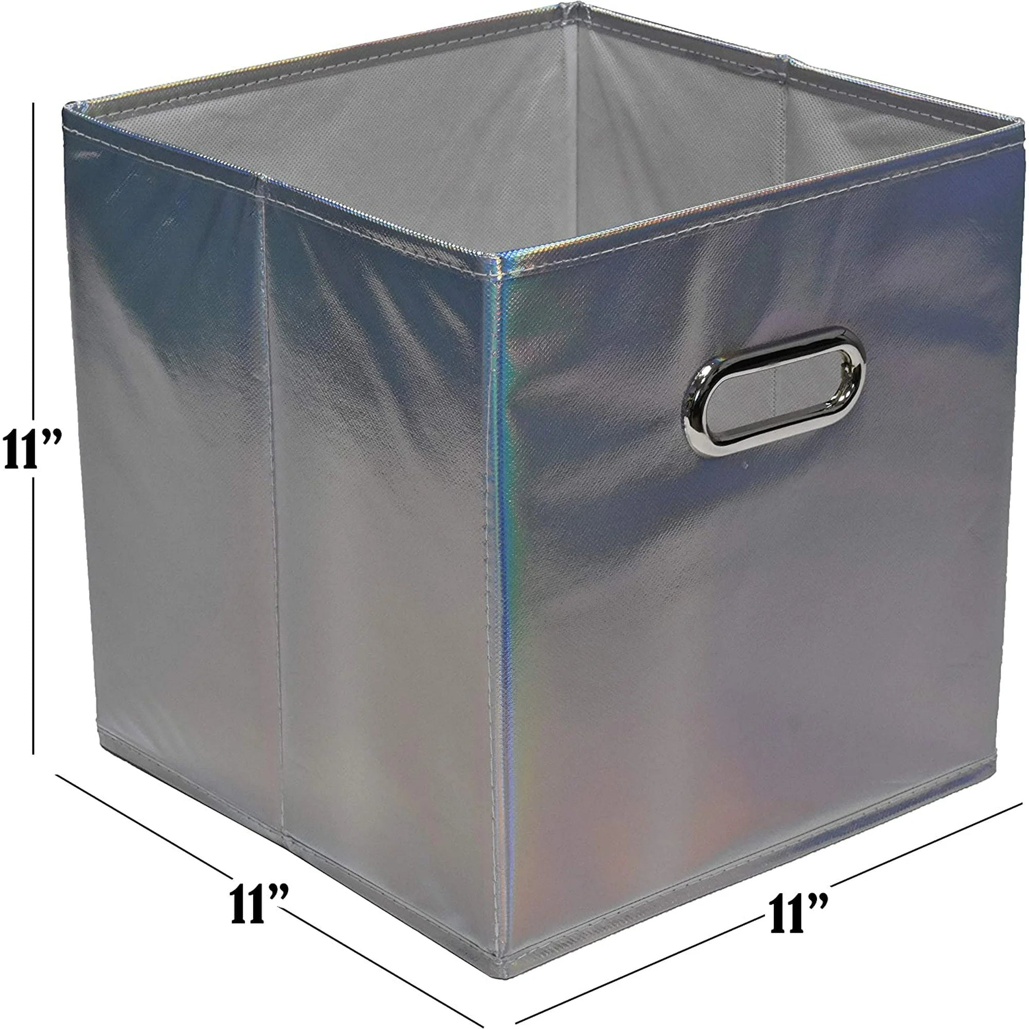 Foldable Laundry Storage Bins 6-Pack Collapsible Cube Organizers S910
