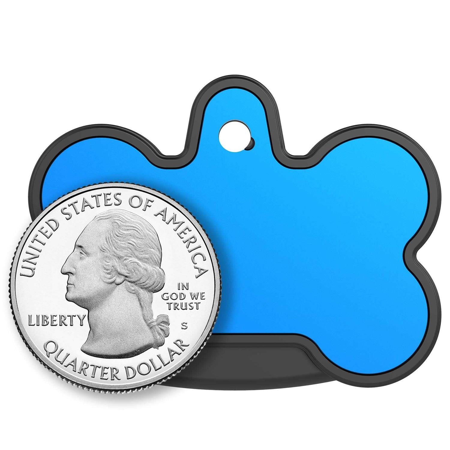 Smart Tag Dog Bone Personalized ID and Tracker G582
