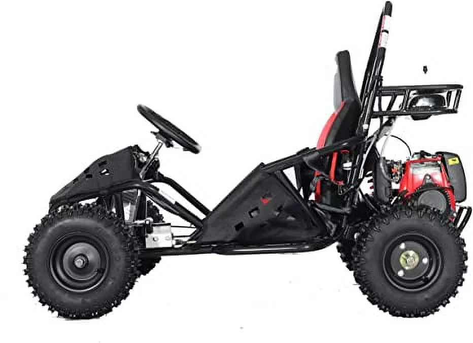 50cc Gas Go Kart with Pull Start, Rear Disc Brake W188
