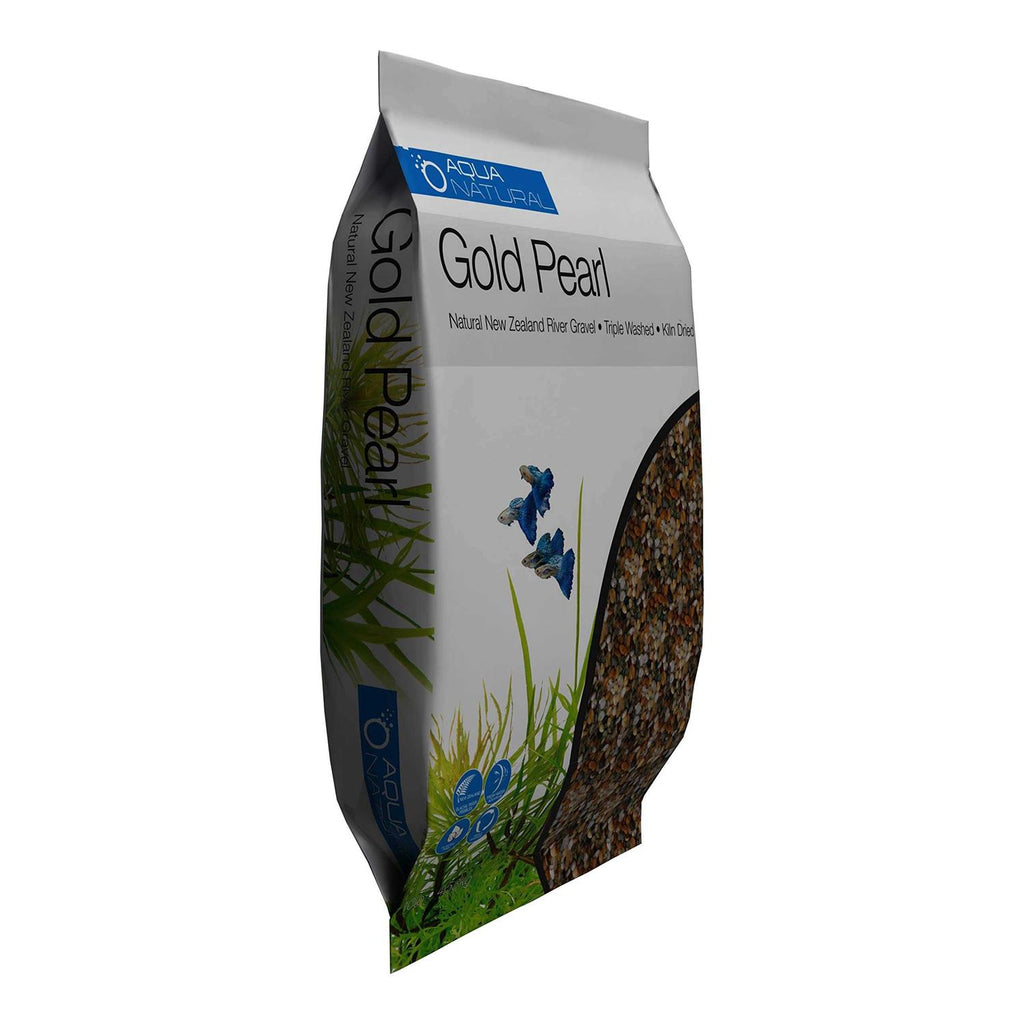 Gold Pearl Gravel Substrate for Aquariums, Vivariums and Terrariums Z243